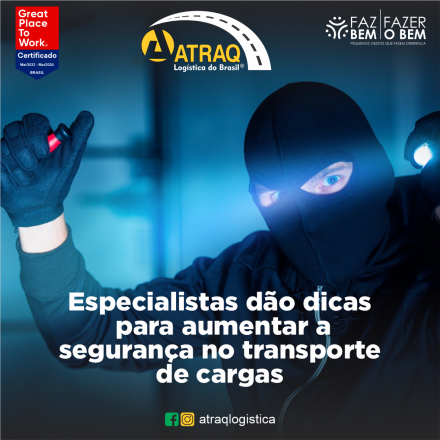 ATRAQ Logstica O transporte de cargas no Brasil enfrenta vários desafios que podem colocar em perigo as mercadorias transportadas e a vida dos motoristas que atuam nas estradas. Os desafios decorrem das dimensões continentais do...