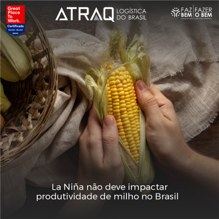 ATRAQ Logstica O boletim Agro em Dado, da Secretaria de Agricultura, Pecuária e Abastecimento (Seapa) de Goiás, aponta que o plantio de milho de verão no Centro-Sul do Brasil já cobriu 15% da área prevista na...