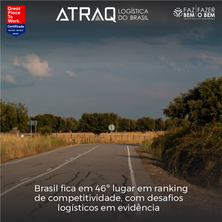 ATRAQ Logstica O Brasil ocupou a 46ª posição entre 66 países no Índice Firjan de Competitividade Global (IFCG) de 2023, conforme informações divulgadas nesta quarta-feira (11). O levantamento,...