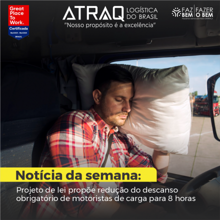 ATRAQ Logstica O deputado federal Lucio Mosquini (PL-RO) apresentou o Projeto de Lei nº 1580/2025, que propõe mudanças na Consolidação das Leis do Trabalho (CLT) ao sugerir a diminuição do...
