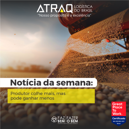 ATRAQ Log�stica O agroneg&oacute;cio brasileiro segue com forte capacidade produtiva, mas a rentabilidade do setor depende cada vez mais de gest&atilde;o e leitura estrat&eacute;gica do mercado. A an&aacute;lise &eacute; do especialista em...