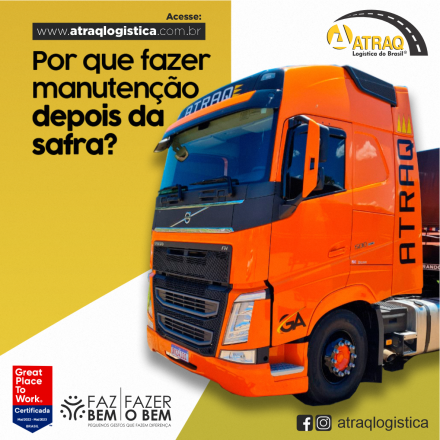 ATRAQ Logstica O transporte seguro de cargas depende de vários fatores, como a manutenção em dia do caminhão. A lona utilizada para cobrir a mercadoria durante o trajeto também tem fundamental...